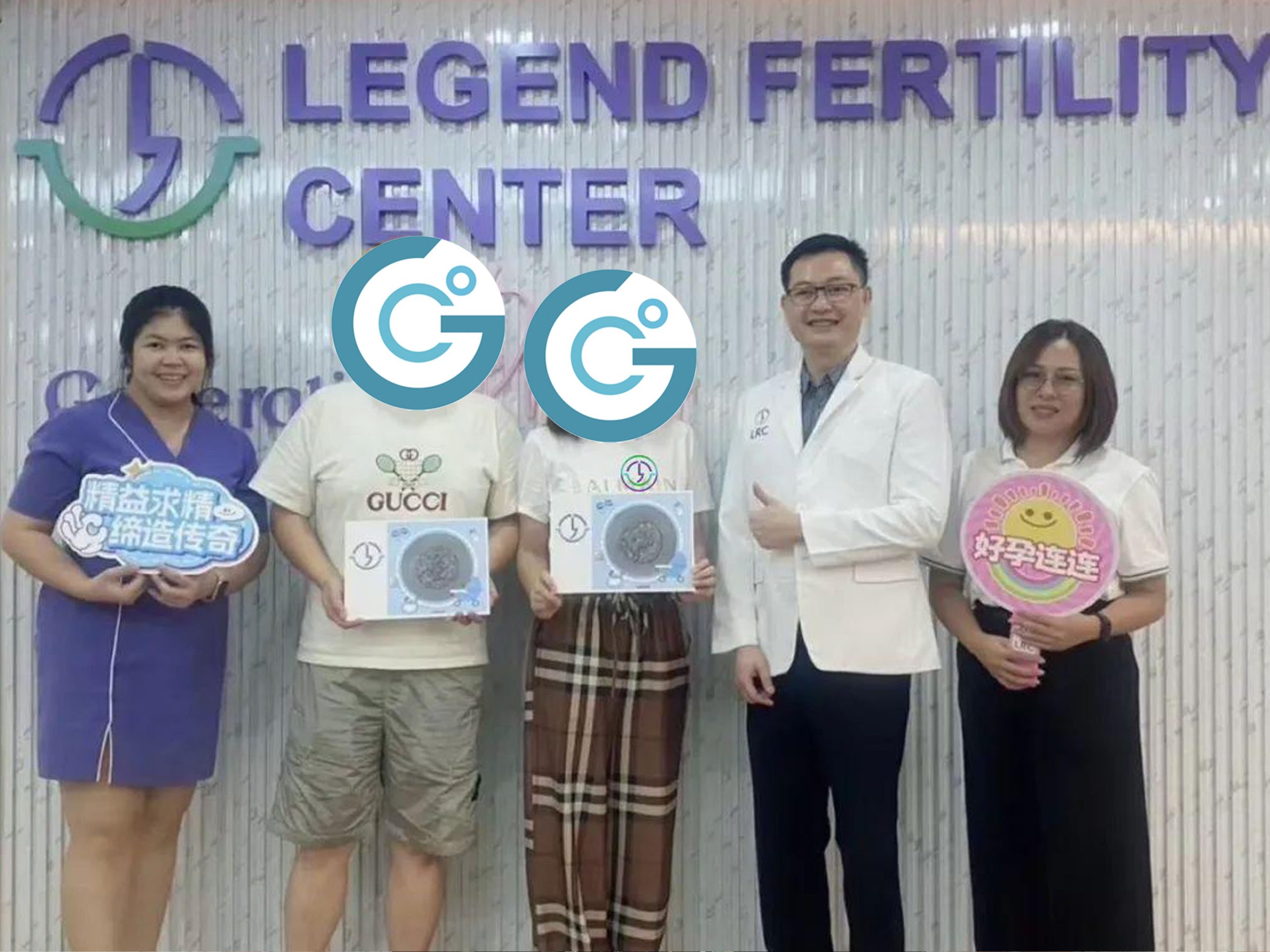 With AMH of only 0.457 and near ovarian failure, how did she obtain 4 healthy embryos in a single cycle at LRC in Thailand?