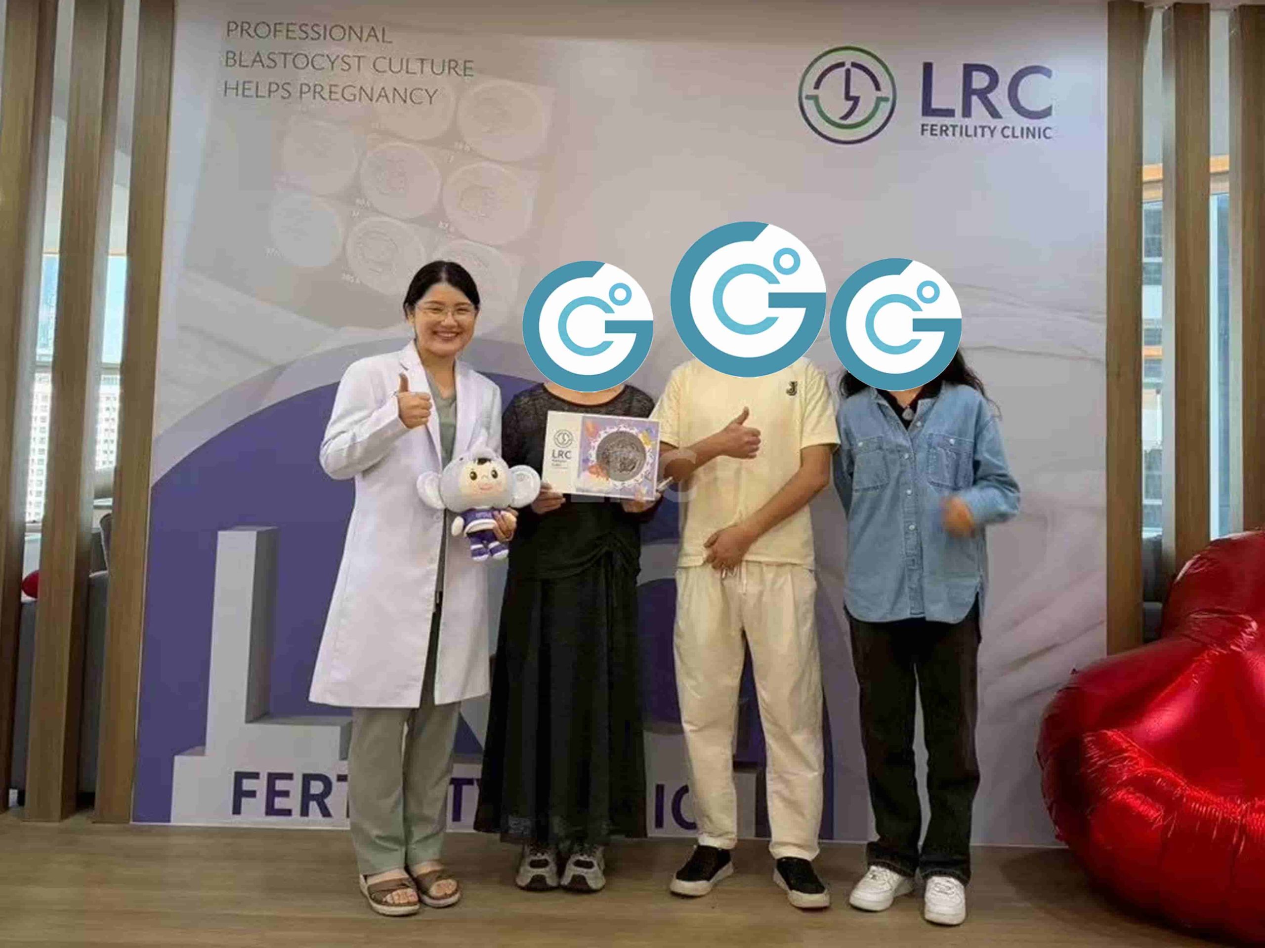 40岁卵巢功能减退+47岁精子质量双低，泰国LRC试管婴儿成功获得2枚优质囊胚